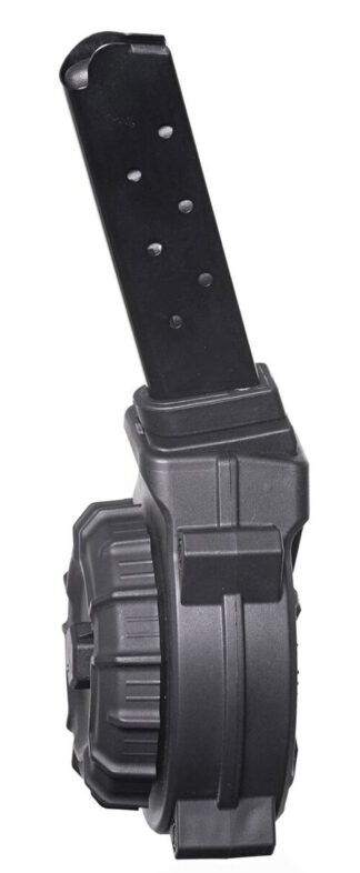 ProMag DRMA31 Standard 30-Round Drum Magazine for S&W M&P Shield, 9mm, Black DuPont Zytel Polymer