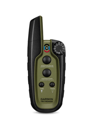 Garmin Sport Pro Handheld Dog Trainer (Up to 3 Dogs), Green, LED Beacon, BarkLimiter