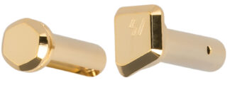 Strike Industries Extended Takedown and Pivot Pins for AR-15, M4, M16, Gold Steel