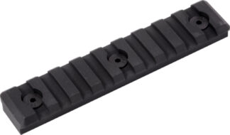 Timber Creek Outdoors M-LOK 9 Slot Picatinny Rail Section, Black Anodized Aluminum