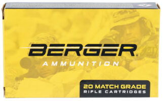 Berger Bullets Target Rifle 6.5mm Creedmoor 140 gr Hybrid, 20 Rounds Per Box