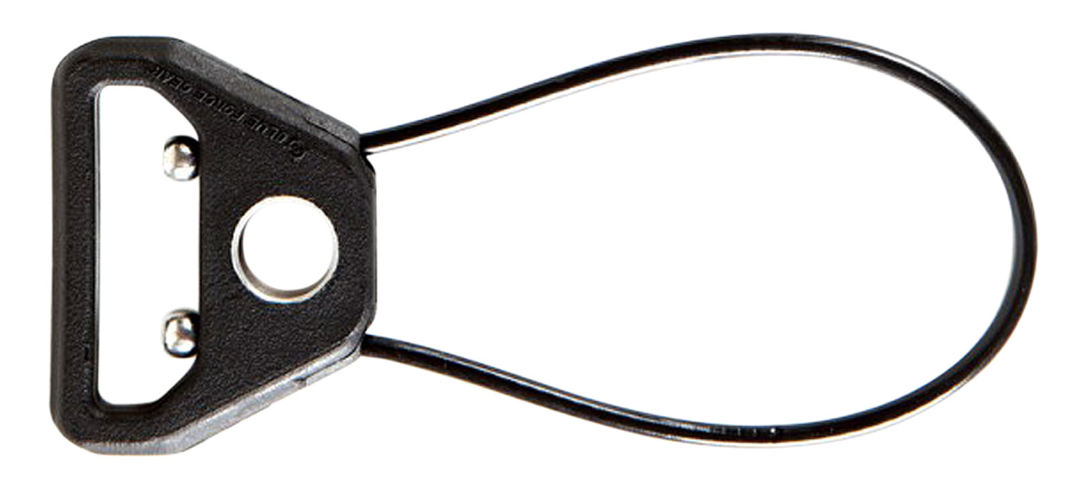 Blue Force Gear UWL Molded Universal Wire Loop with Push Button Socket, Black 2.75 in