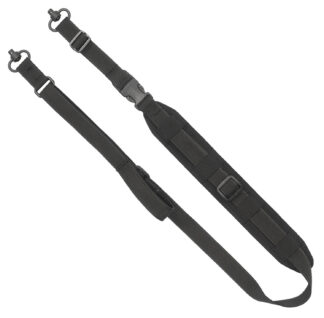 GrovTec QS 2-Point Sentinel Sling 1 in Webbing W/ 2 in Pad, Black