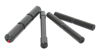 Cross Armory CRG4PSBK 4 Pin Set Dimpled Compatible w/Glock Gen4 4140 Steel Pistol
