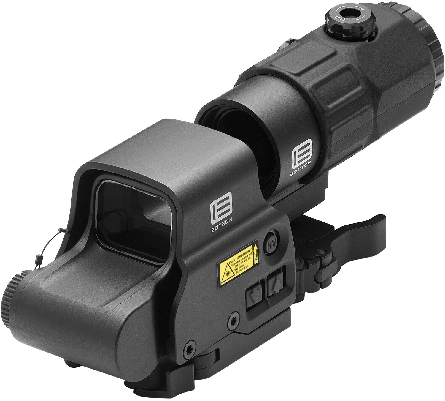 EOTech HHS V EXPS3-4 with G45 5X Magnifier 1X/5X Holographic Sight, Black