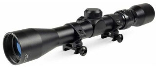 Truglo Buckline 3-9x32 BDC Reticle Scope with 3/8 in Dovetail Rings