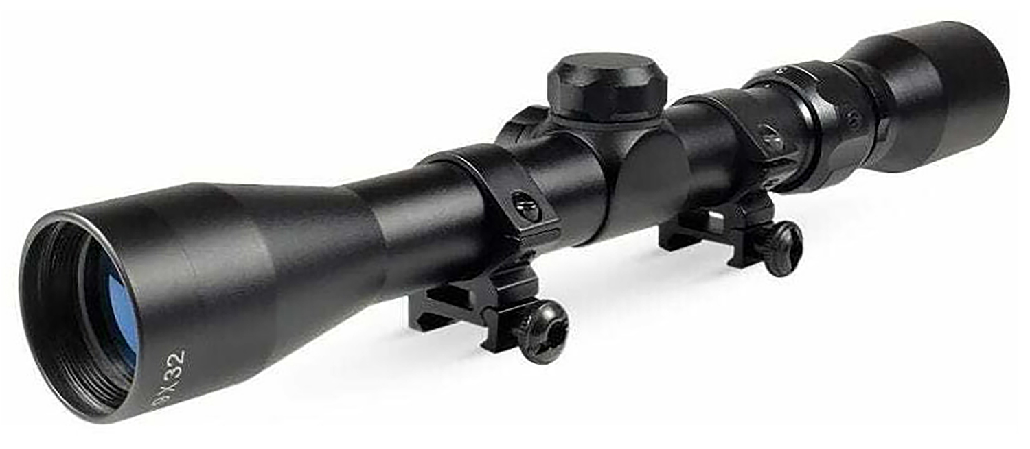 Truglo Buckline 3-9x32 BDC Reticle Scope with 3/8 in Dovetail Rings