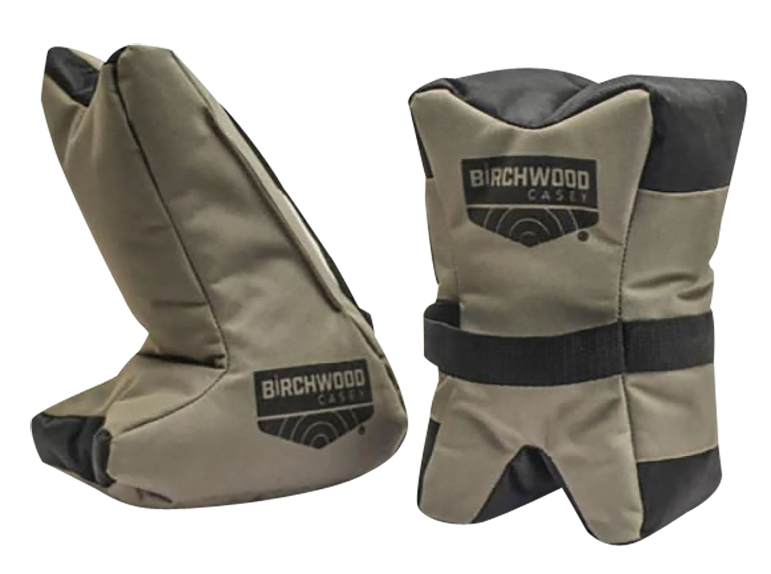 Birchwood Casey Tactical Tac-Mac Shooting Rest Set Combo, 2-Piece Tan/Black Nylon