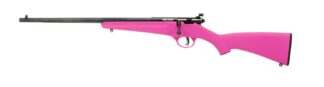 Savage Rascal Youth .22 LR Bolt Action 16.125 in Barrel Pink Fixed Stock Left Hand