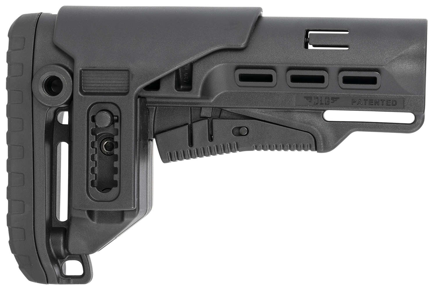 NCStar Tactical PCP42 Mil-Spec Stock, Black Synthetic, Adjustable Cheekpiece