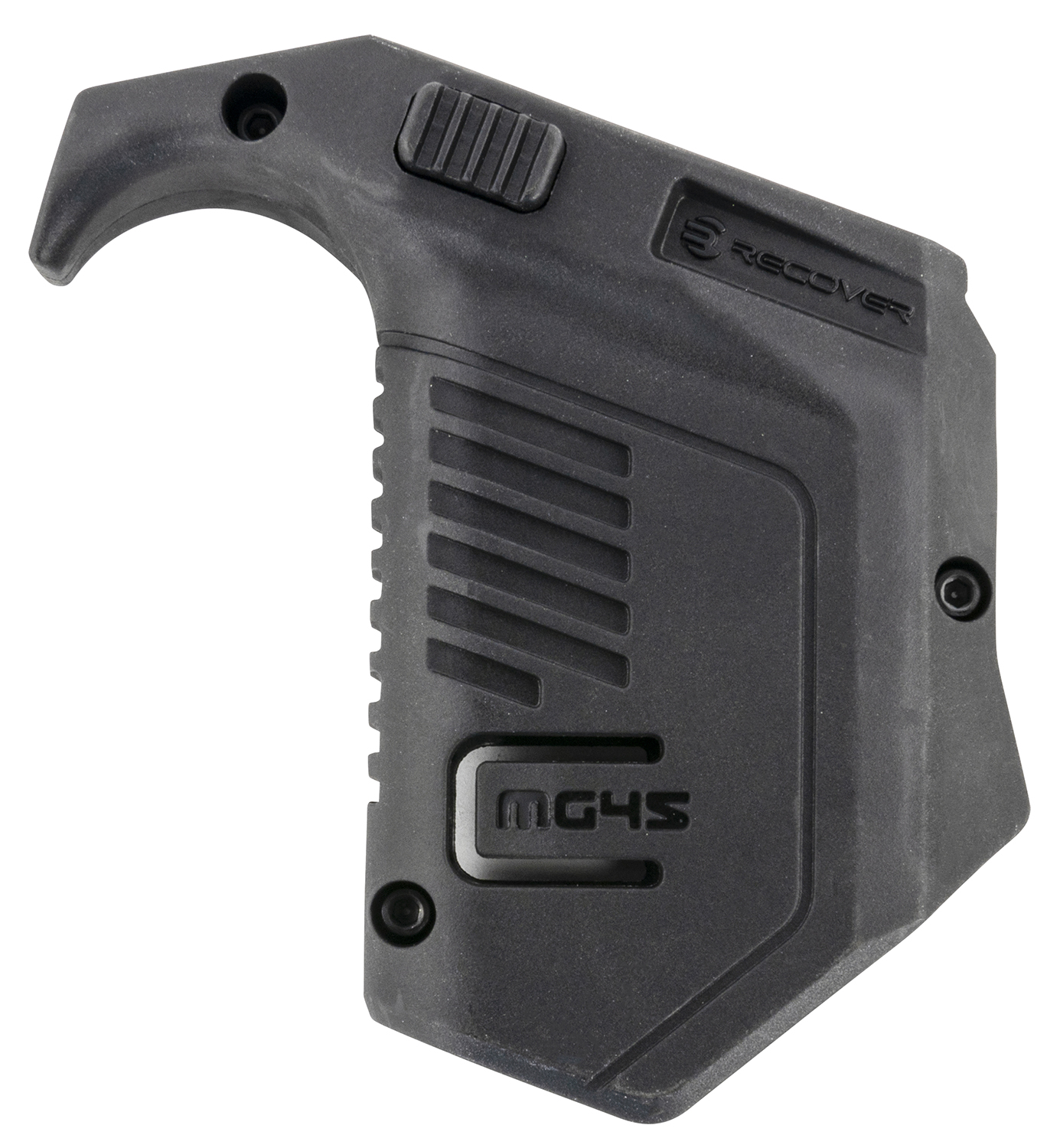 Recover Innovations MG45-01 Angled Mag Pouch for 20/21 Stabilzer, Black Polymer, 45 ACP/10mm