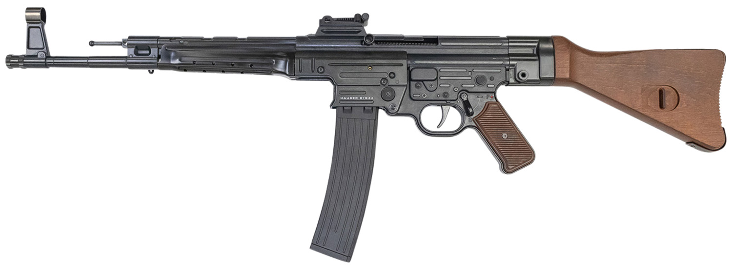 Mauser Rimfire STG-44 .22 LR 16.5 in 10+1 Black Barrel & Receiver, Natural Wood Stock