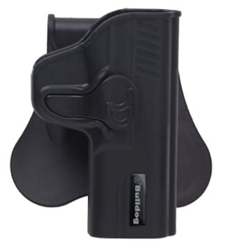 Bulldog Rapid Release Holster RRRMAX9 Polymer Paddle, OWB, Right Hand, Fits Ruger MAX 9