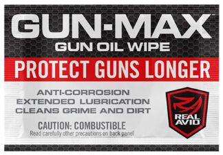 Real Avid Gun-Max Wipes 25 Count Gun Oil Lubricating Corrosion Protection