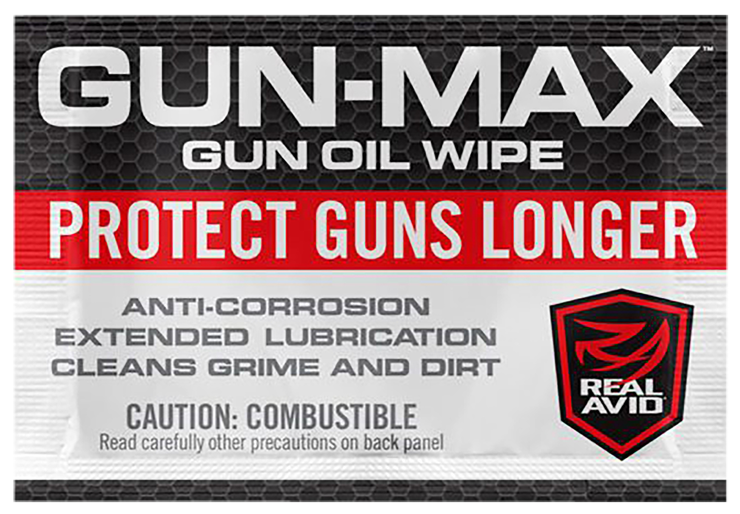Real Avid Gun-Max Wipes 25 Count Gun Oil Lubricating Corrosion Protection
