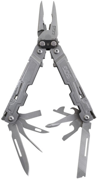 SOG PowerAccess Pocket Multi-Tool, Silver Stainless Steel, 5.90 in Long