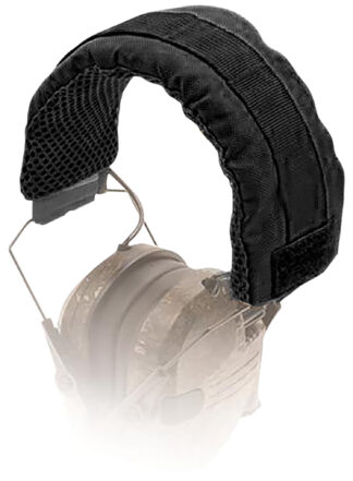 Walkers Razor Headband Wrap Nylon Black with MOLLE Webbing