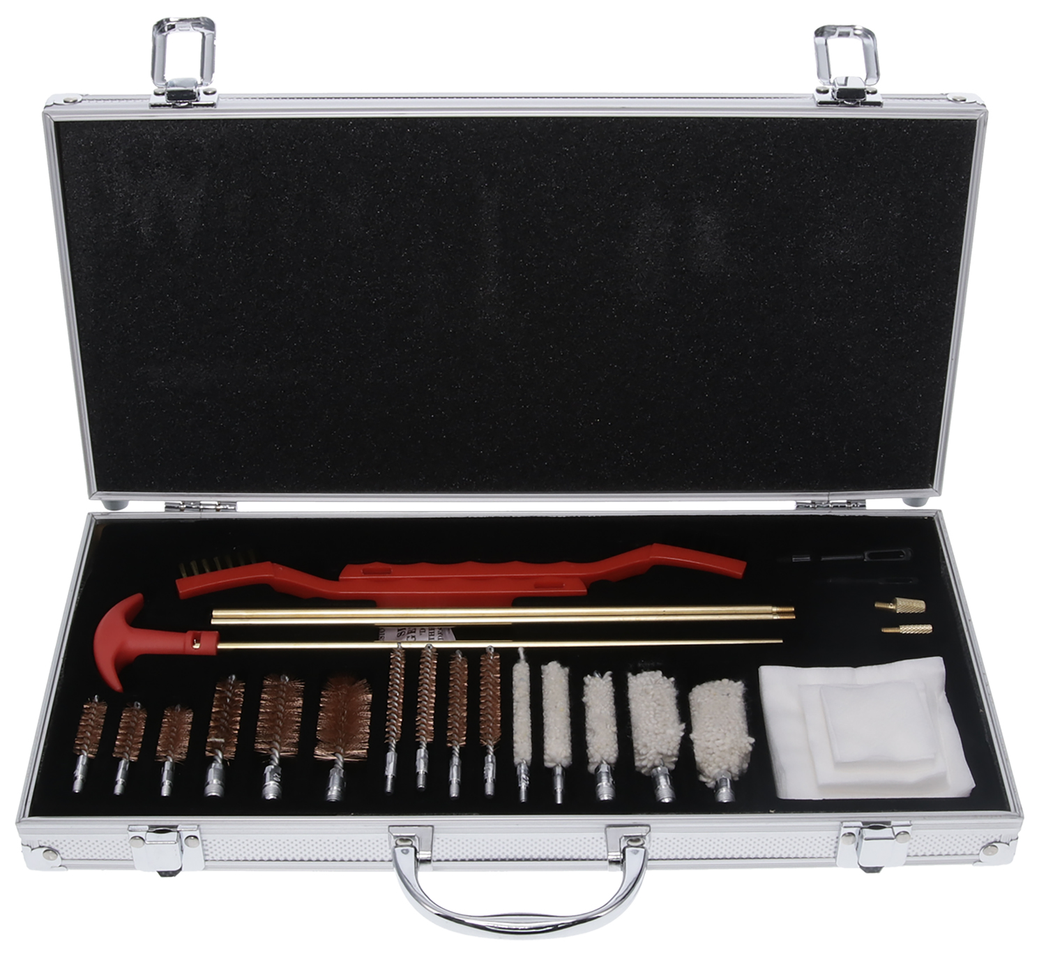 Birchwood Casey PGCK Premium Cleaning Kit, Multi-Caliber, 27-Piece, Hard Case