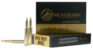 Weatherby Select Plus 340 WBY Mag 225 gr Hornady InterLock 20rd Box