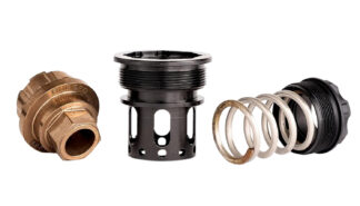 Rugged Suppressors Universal Cage Accessory for Alaskan360 Suppressor, Matte Black