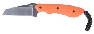 Columbia River CRKT 2399 S.P.I.T. 2.29" Inverse Tanto Fixed Knife, Orange G10 (8Cr13MoV SS)