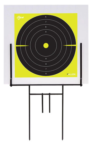 EZ-Aim Portable Range Target Stand, Steel Frame and Coroplast Board, Standing Mount