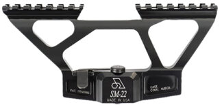 Arsenal SM22 AK Scope Mount SAM7K Series  Black Anodized 0 MOA