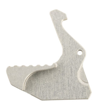 Rise Armament RA-212 Extended Charging Handle Latch, Silver Aluminum