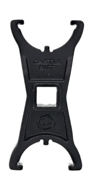 Wheeler Engineering Delta Series Castle Nut Crowfoot Wrench, Black Steel