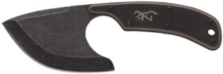 Browning Cutoff Skinner Fixed Knife, 2.50" Blade, 9Cr14MoV Stainless, Black Oxide