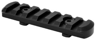 Warne 6203M M-LOK 7-Slot Rail, Black Anodized Aluminum