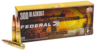 Federal Fusion .300 AAC Blackout 190 gr 20 Rounds