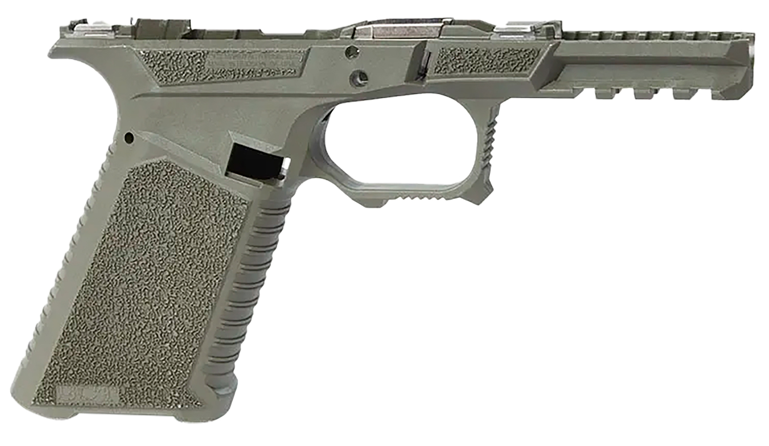 Sct Manufacturing 0225010100IB SCT17 Full-Size Polymer Frame, OD Green, Aggressive Texture