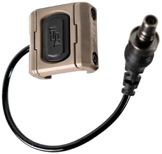Unity Tactical ModButton Lite Remote Switch, Momentary Only, Flat Dark Earth, 7 in Cable
