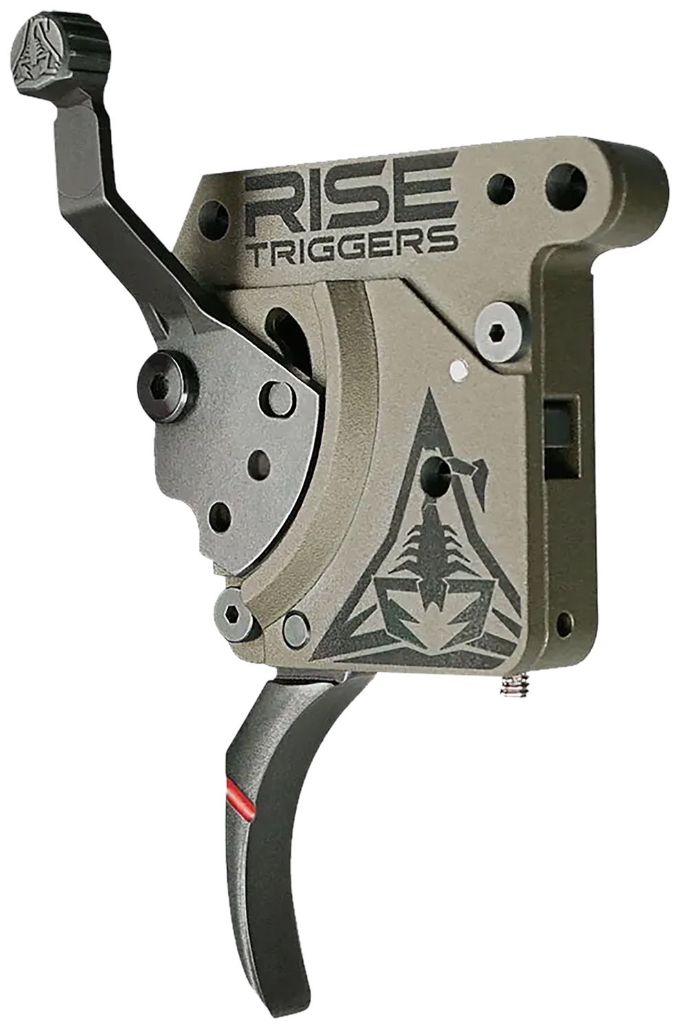 Rise Armament Reliant Trigger Curved Black/FDE