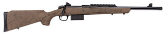CVA CR3933 Cascade SR80 Full Size 308 Win 10+1 18" Black Cerakote Steel Threaded Barrel, Black Cerakote Stainless Steel Receiver w/Picatinny Rail, Flat Dark Earth w/Black Web Adj LOP Synthetic Stock