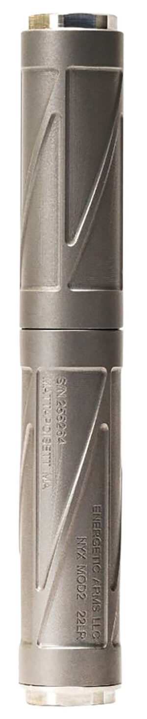 Energetic Armament NYX Mod 2 .22 LR Suppressor, 1/2x28 Bead Blast