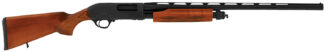 Hatsan USA HEWS122805W2 Escort WS  Full Size 12 Gauge Pump 3" 4+1 28" Black Chrome Vent Rib Barrel, Black Anodized Grooved Aluminum Receiver, Adjustable Turkish Walnut Stock