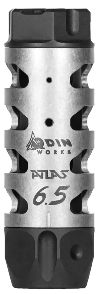 Odin Works Atlas 6.5 Grendel Muzzle Brake, 5/8x24 Thread, 5.65 in Length