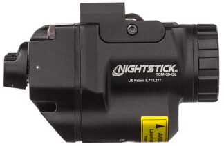 Bayco TCM-5B-GL Subcompact Weapon-Mounted Light W/Green Laser, 650 Lumens, Black Anodized