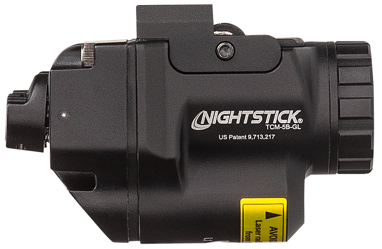 Bayco TCM-5B-GL Subcompact Weapon-Mounted Light W/Green Laser, 650 Lumens, Black Anodized