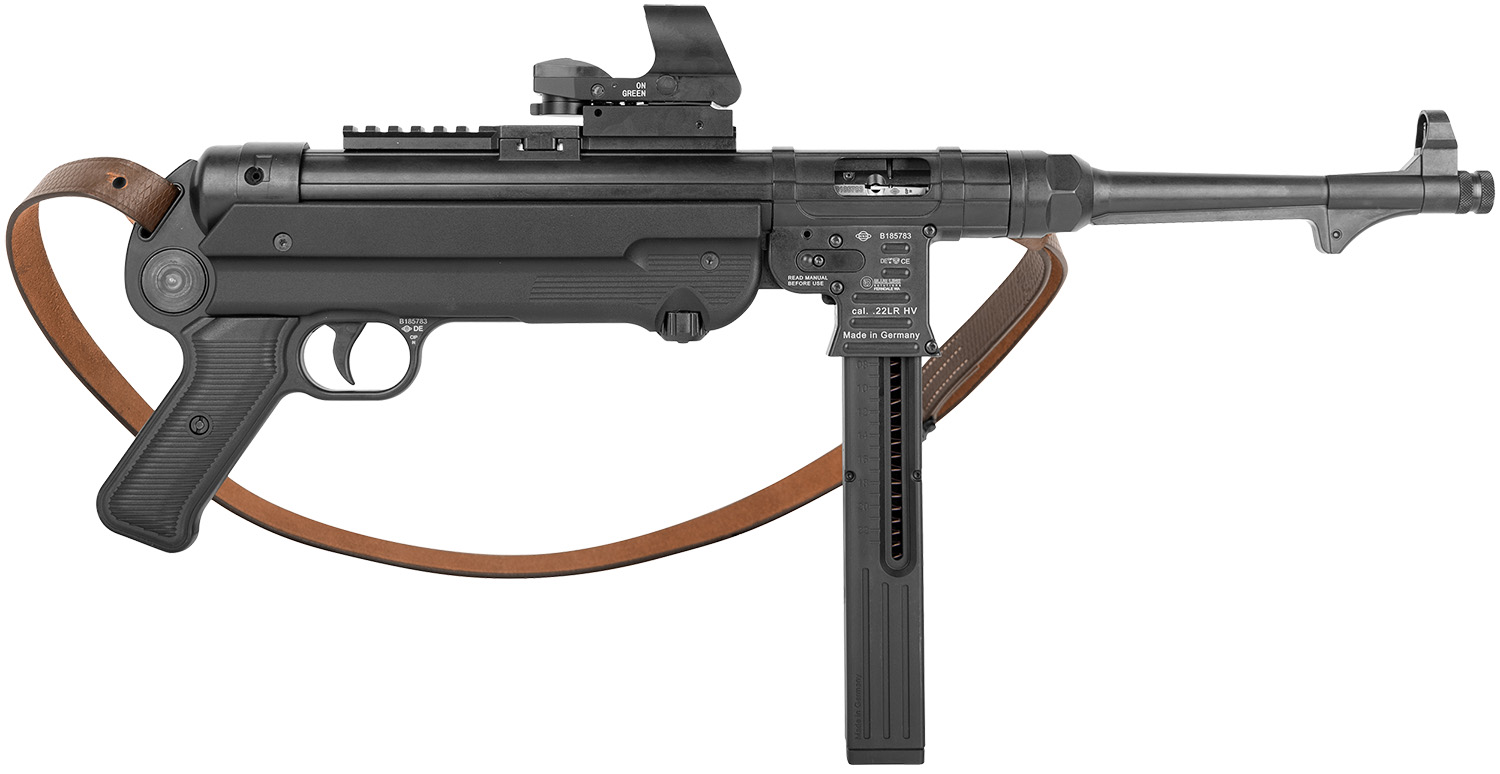 BLS Supply Mauser MP40P Semi-Auto .22 LR 10 in Barrel 23+1 Rds Red Dot