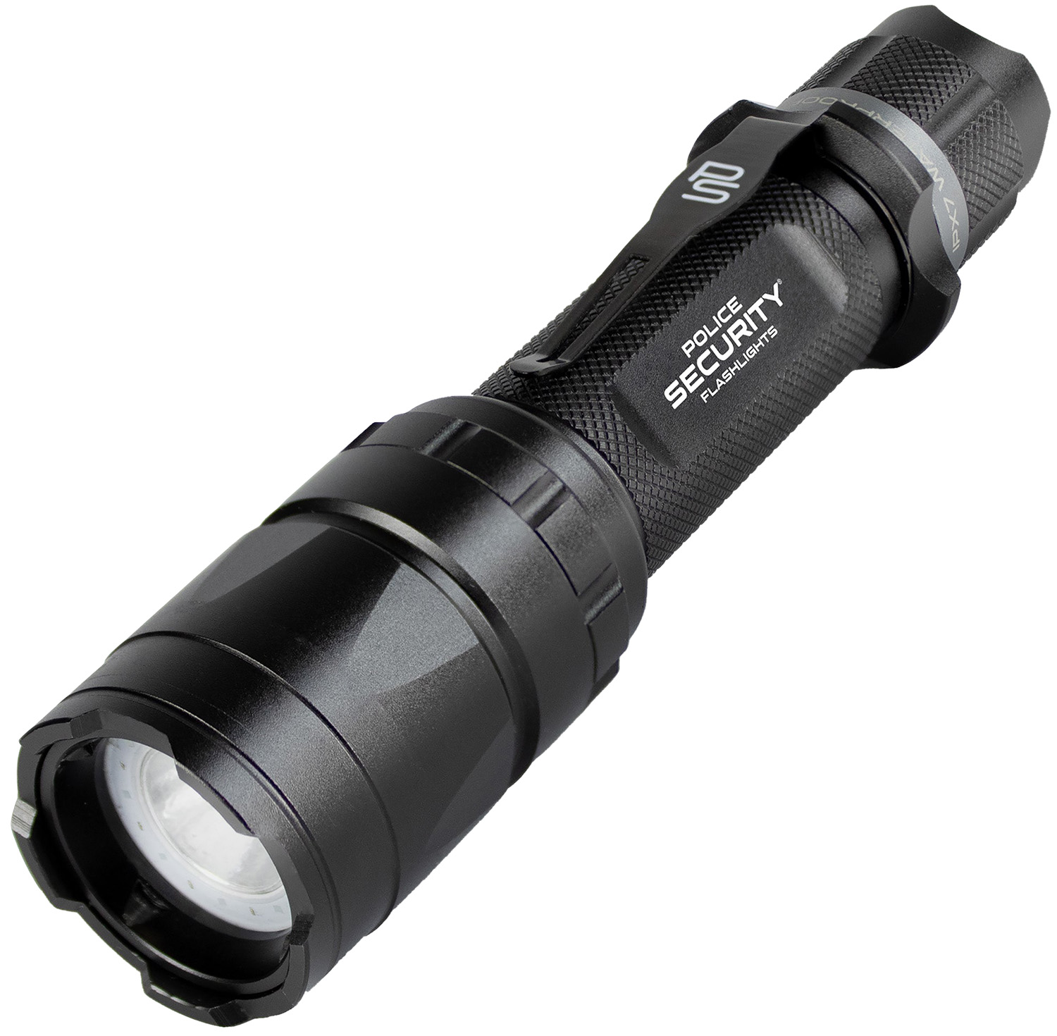 LB Marketing Trac Tact-R Rechargeable Tactical Flashlight 1000 Lumens Black