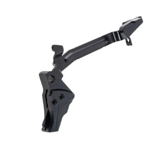 Tyrant CNC I.T.T.S Trigger/Bar for Glock Gen 3/4, Black Body with Black Safety Blade