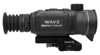 Wave Tempest WTS200 Thermal Laser Range Finding Scope 3.3x, 35mm, Black Finish