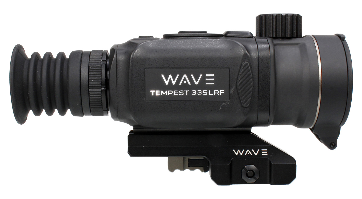 Wave Tempest WTS200 Thermal Laser Range Finding Scope 3.3x, 35mm, Black Finish