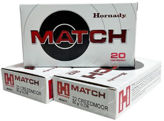 Hornady Match .22 Creedmoor 80gr ELD-Match 20 Rounds