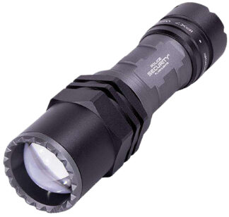 LB Marketing 97818 Long Throw Flashlight Black, 400 Lumens