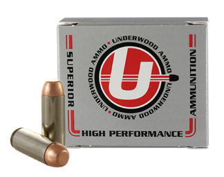 Underwood Ammo 509 .50 Action Express 300gr FMJ Flat Nose 20 Rounds Per Box