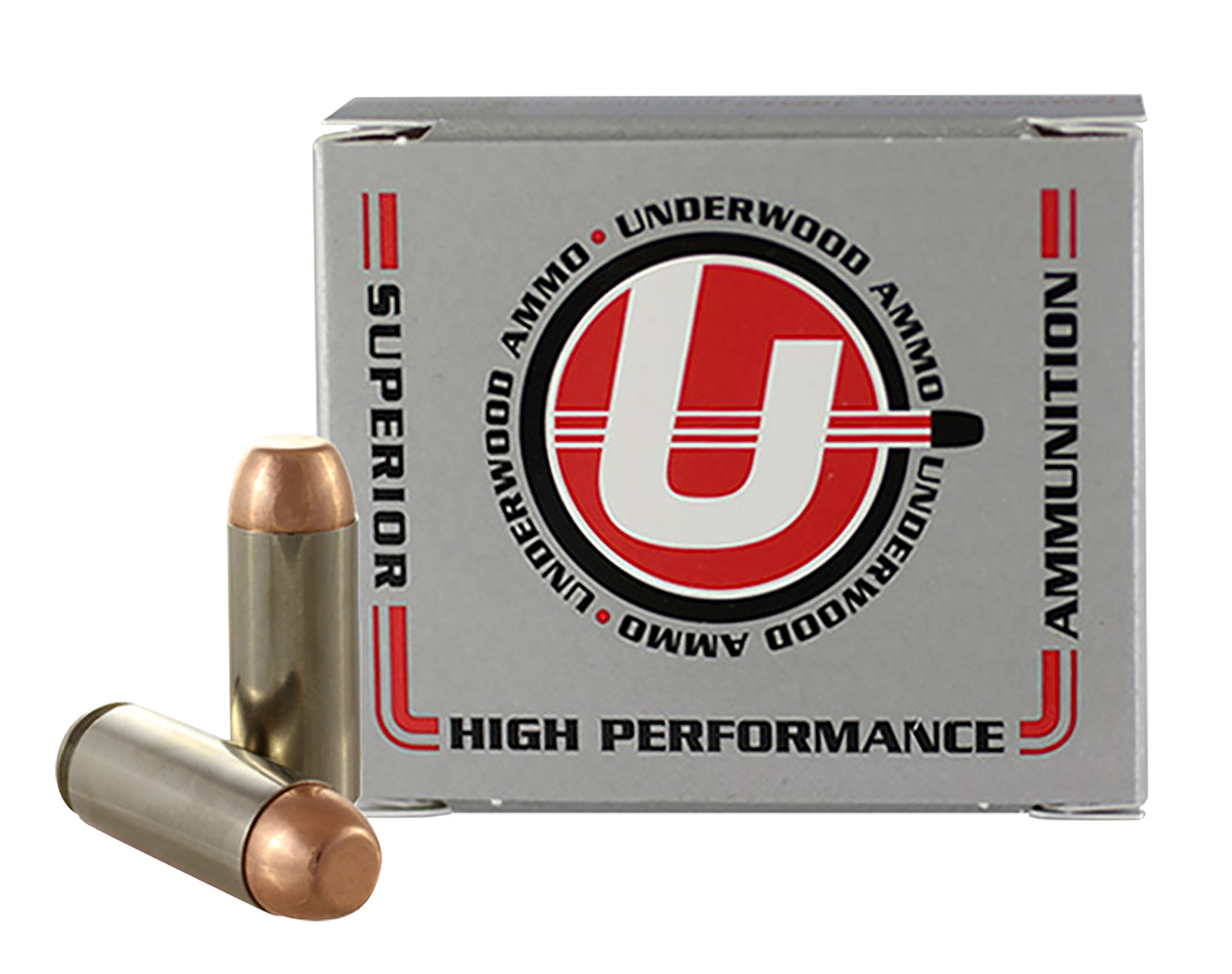 Underwood Ammo 509 .50 Action Express 300gr FMJ Flat Nose 20 Rounds Per Box